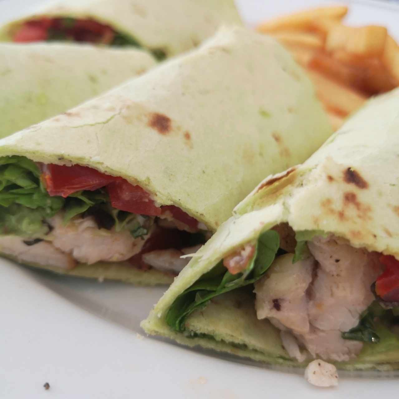 Sándwiches Fríos - Wrap de Pollo