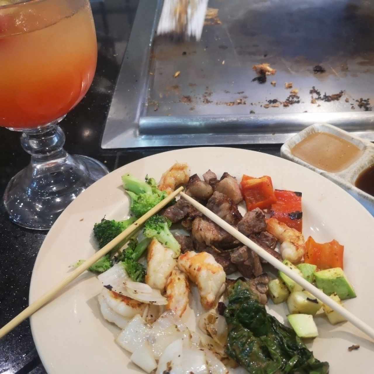 Teppanyaki - Puyaso y Camarón