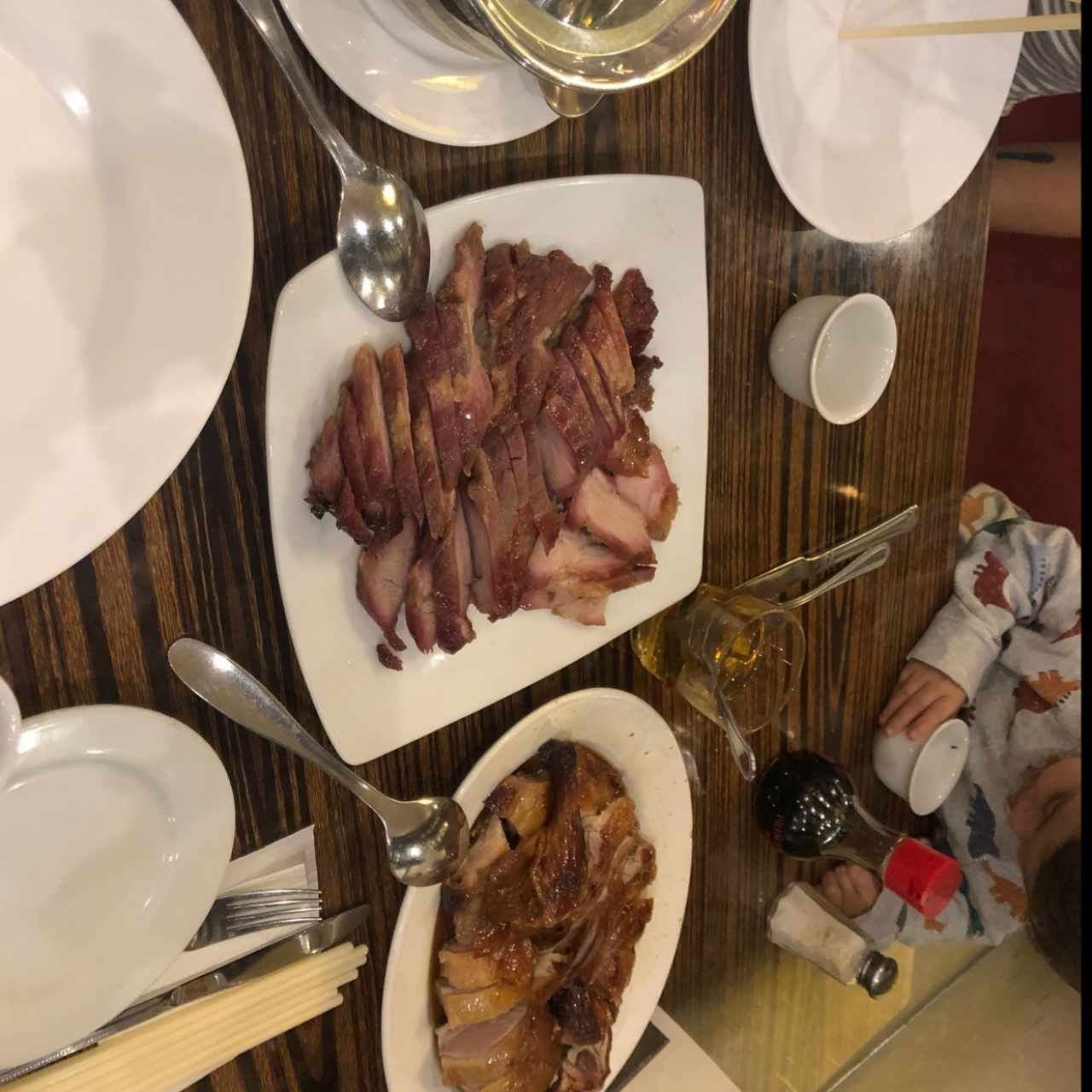 Cha-siu y Pato asado 