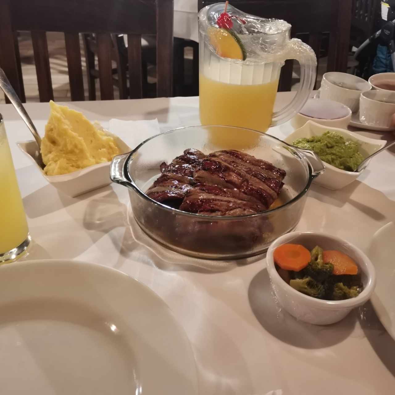 Parrillada de lomito y puyazo 
