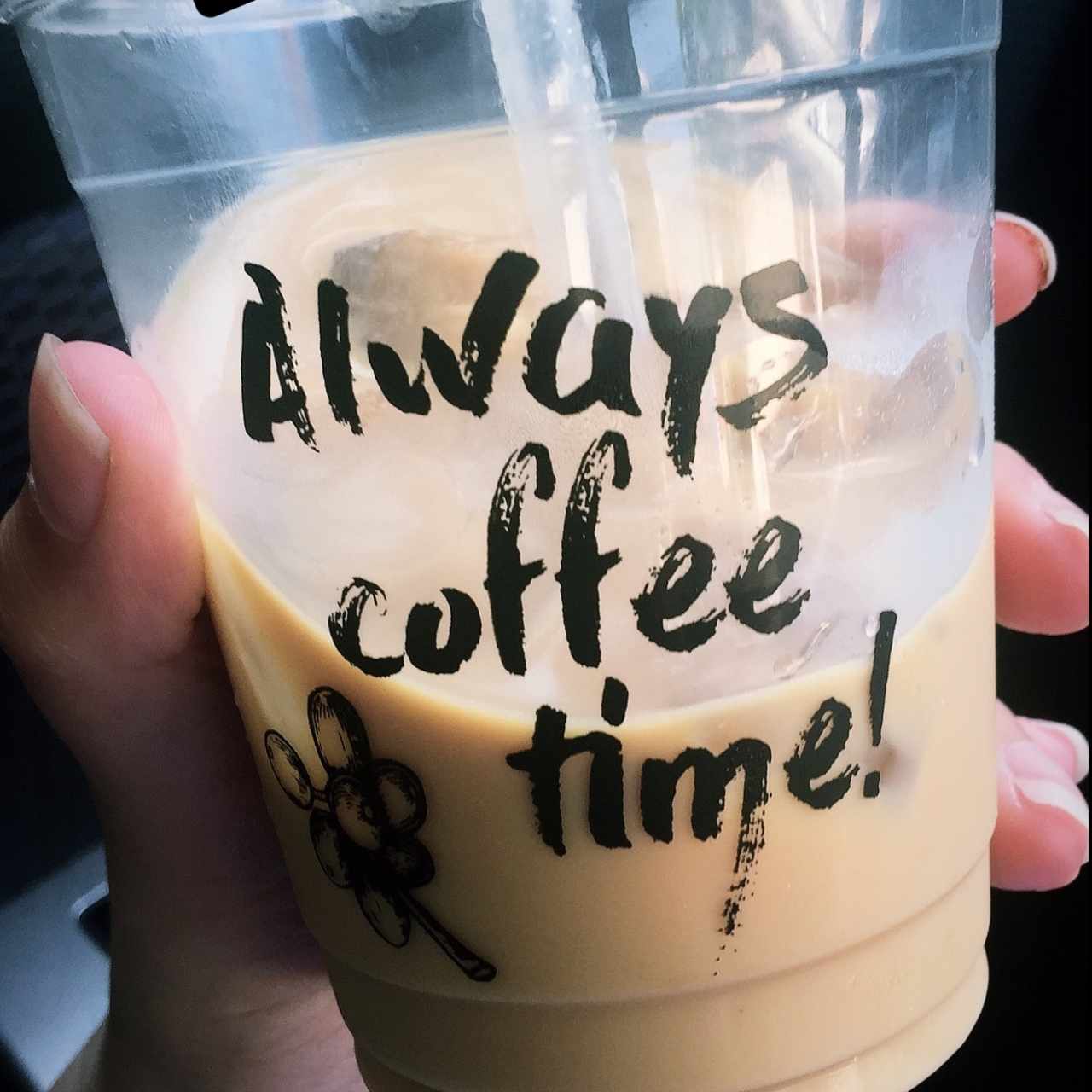 cold brew latte