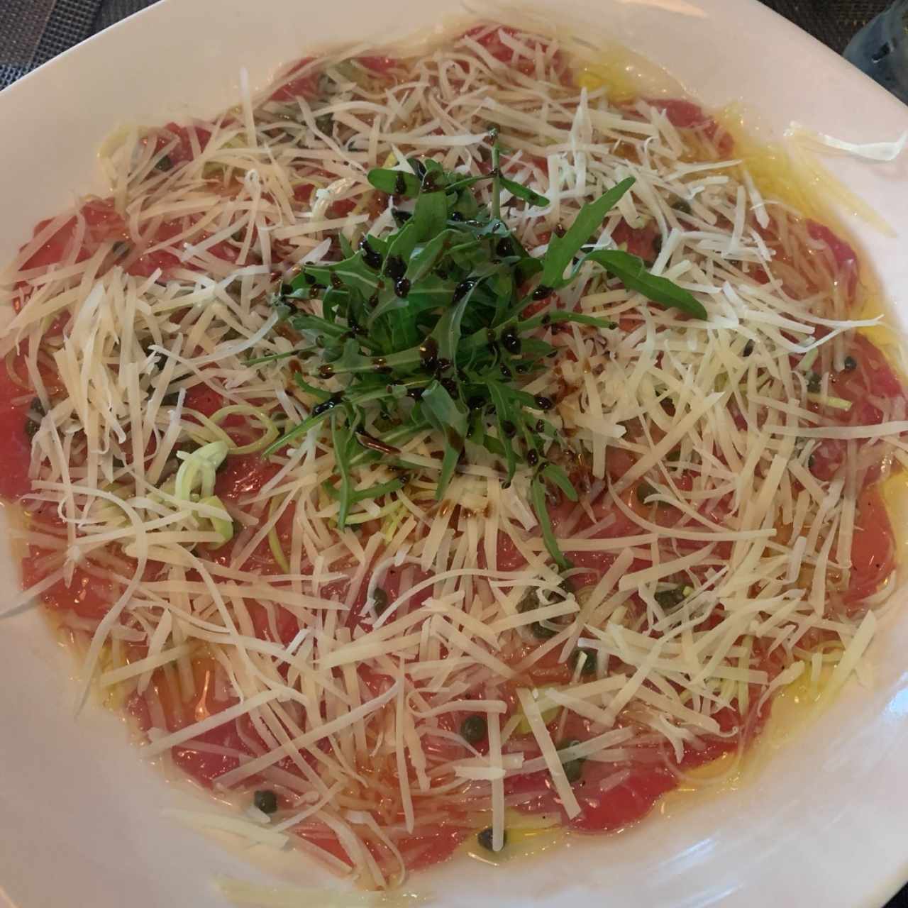 Entradas - Carpaccio de Lomito