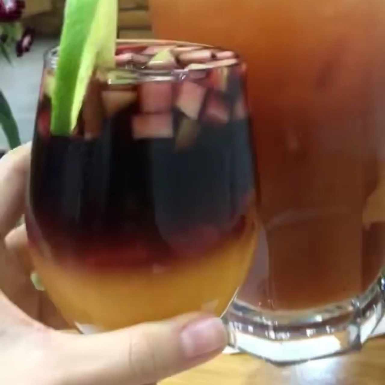sangría de vino tinto