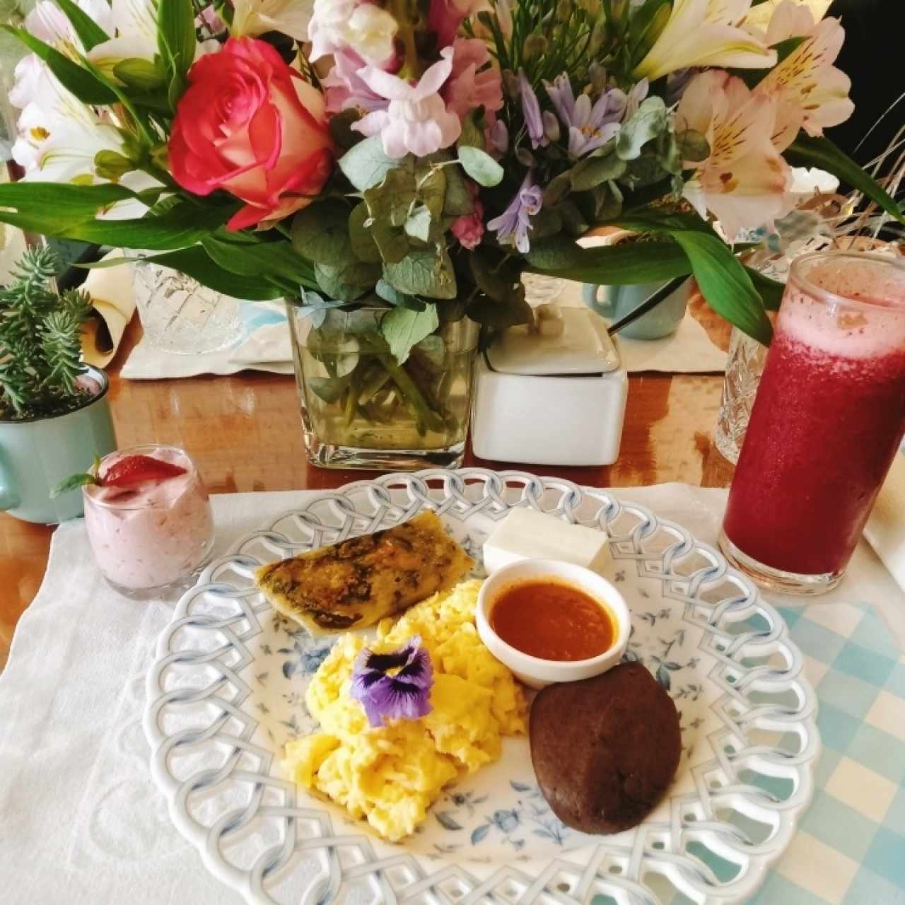 Desayuno típico 