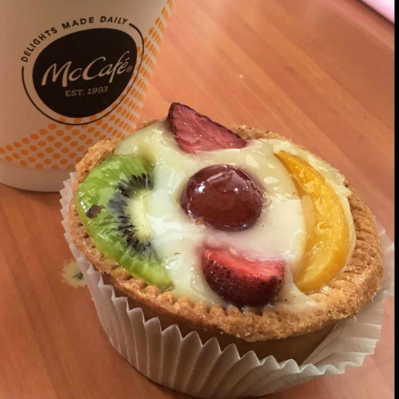 Tartaleta de Frutas y Manjar 