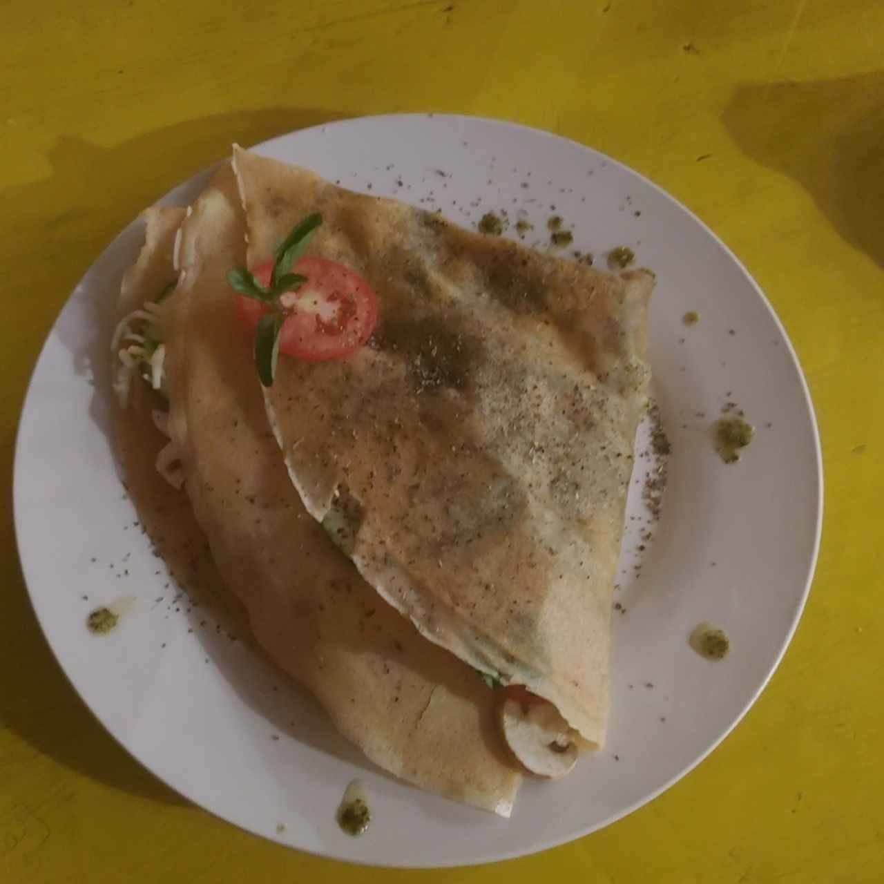 crepa vegetariana
