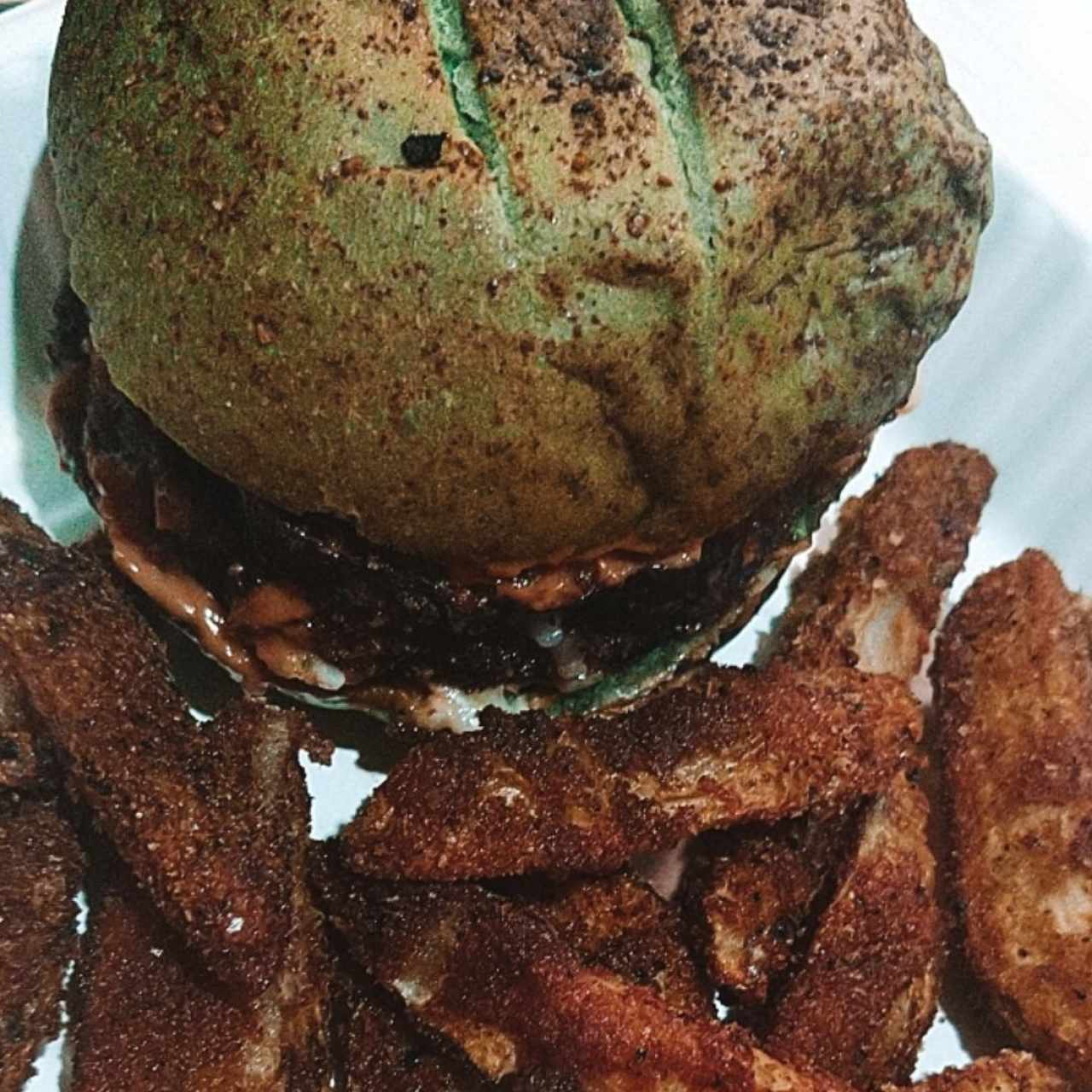 Hamburguesa vegetariana 