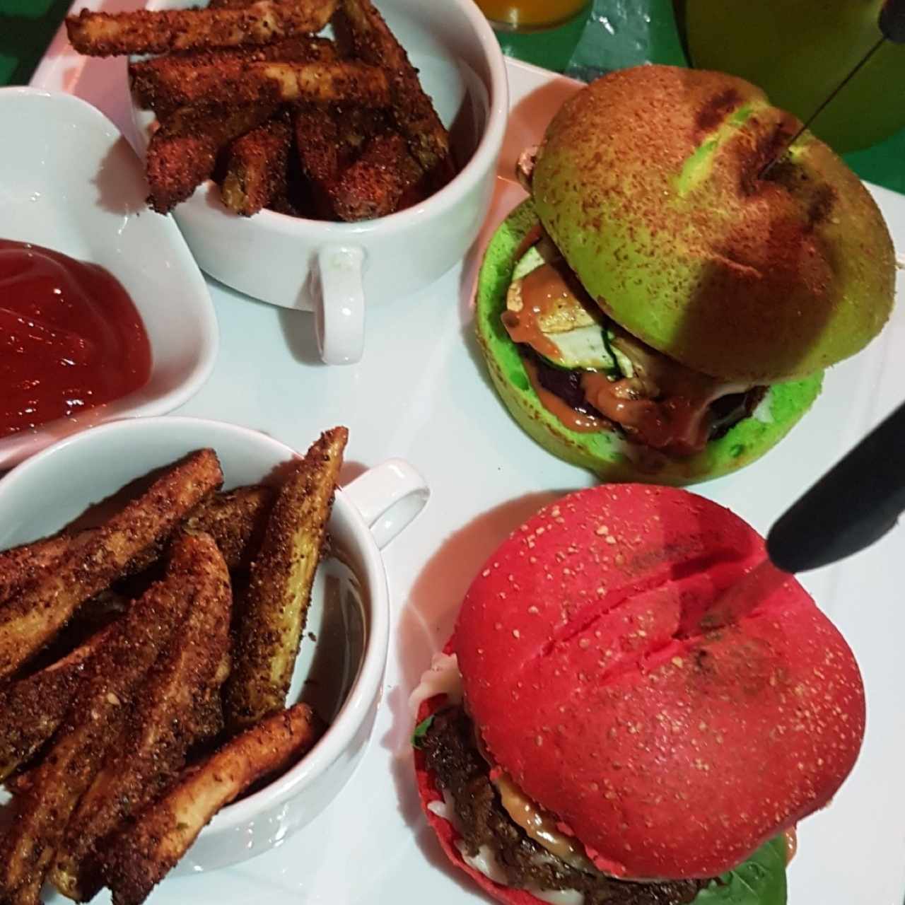 Queso Burguesa Rayuela y Vegetariana 