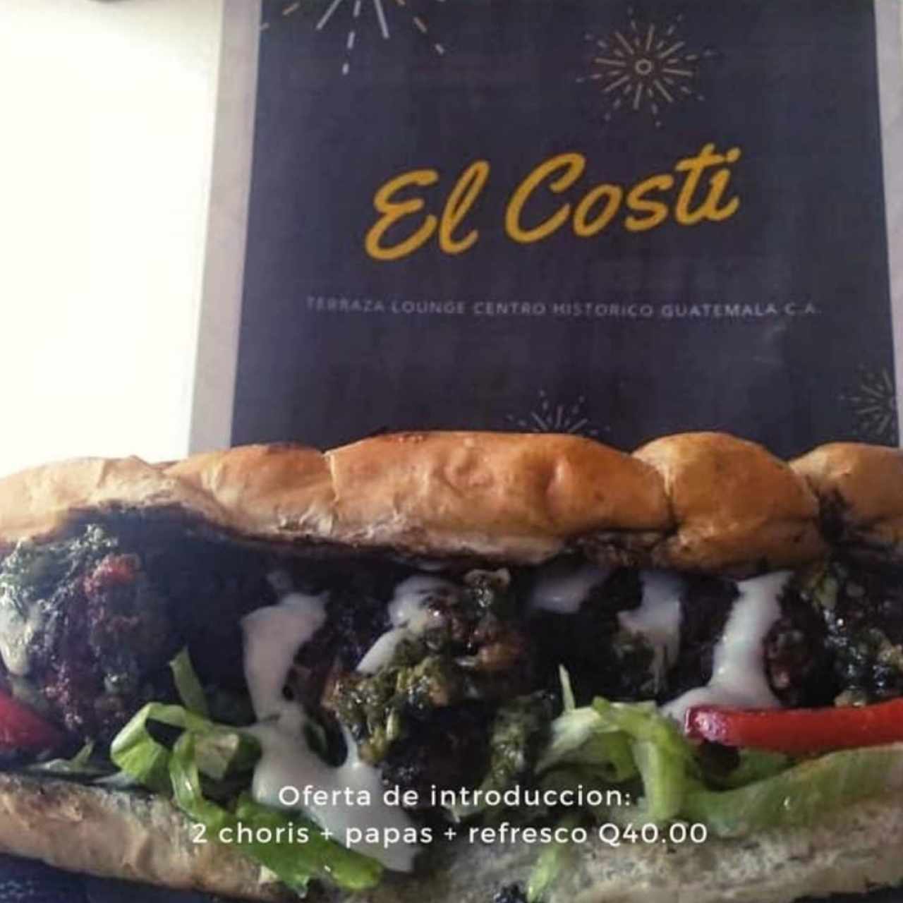 Choripan Criollo