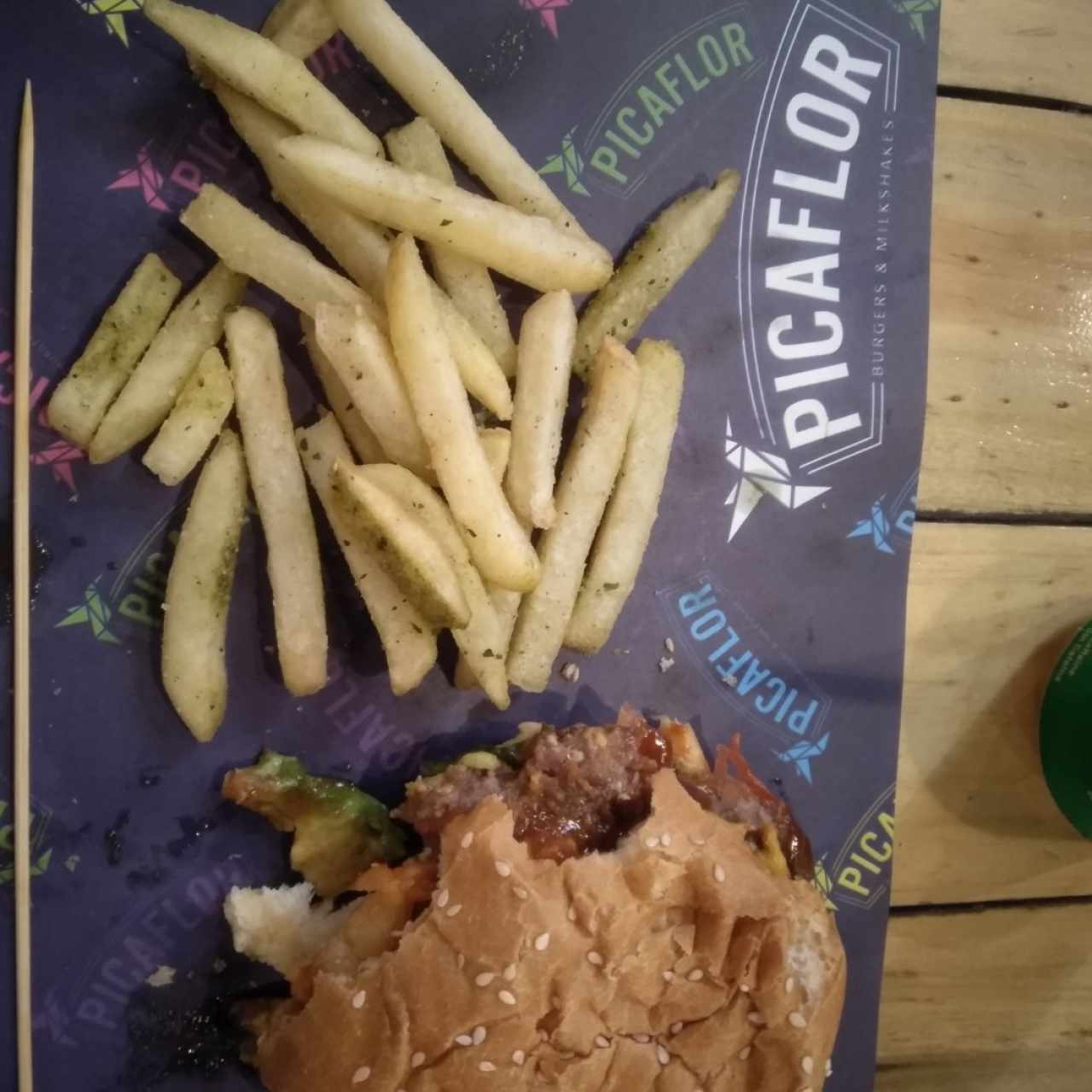 Hamburguesa mar y tierra