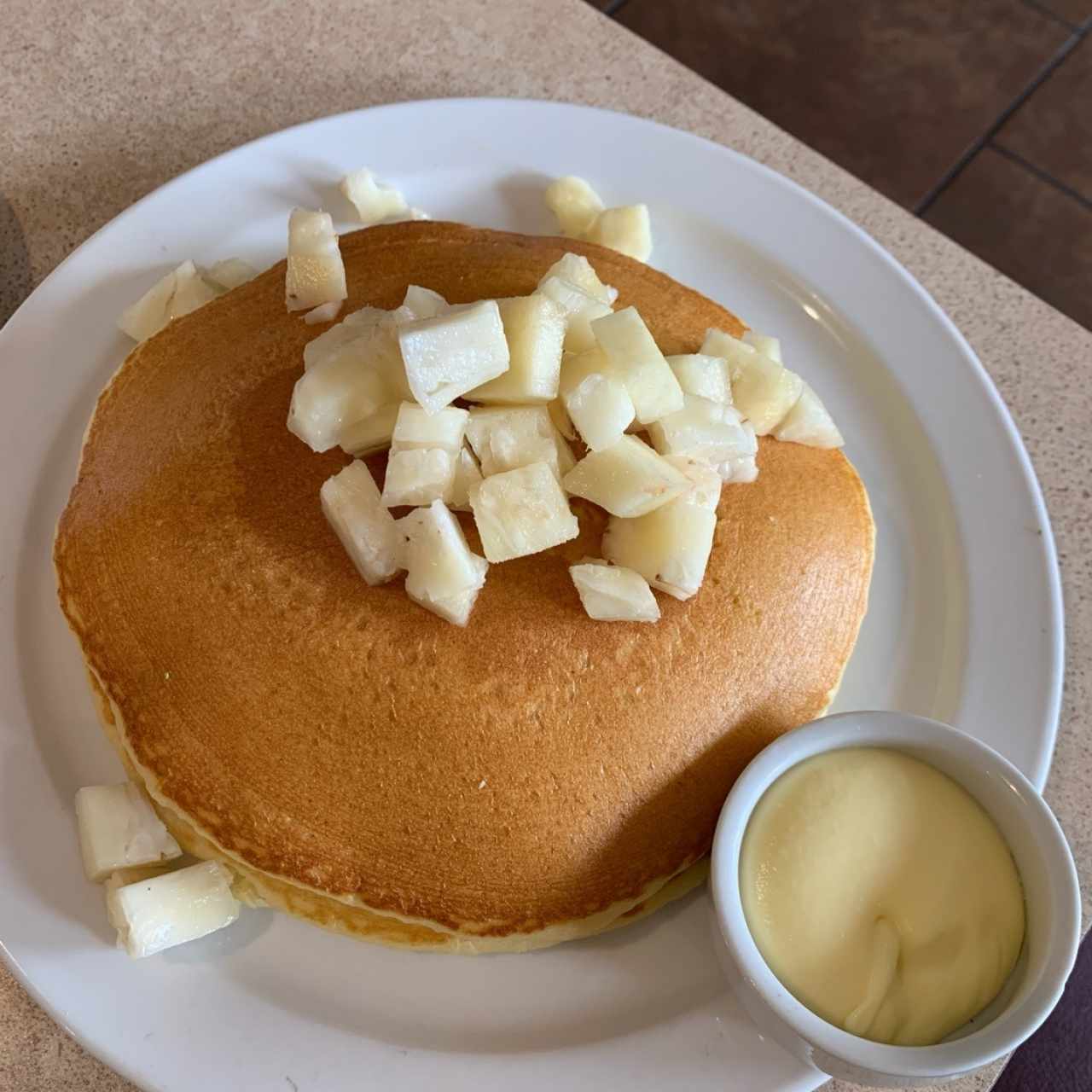 Panqueques con piña