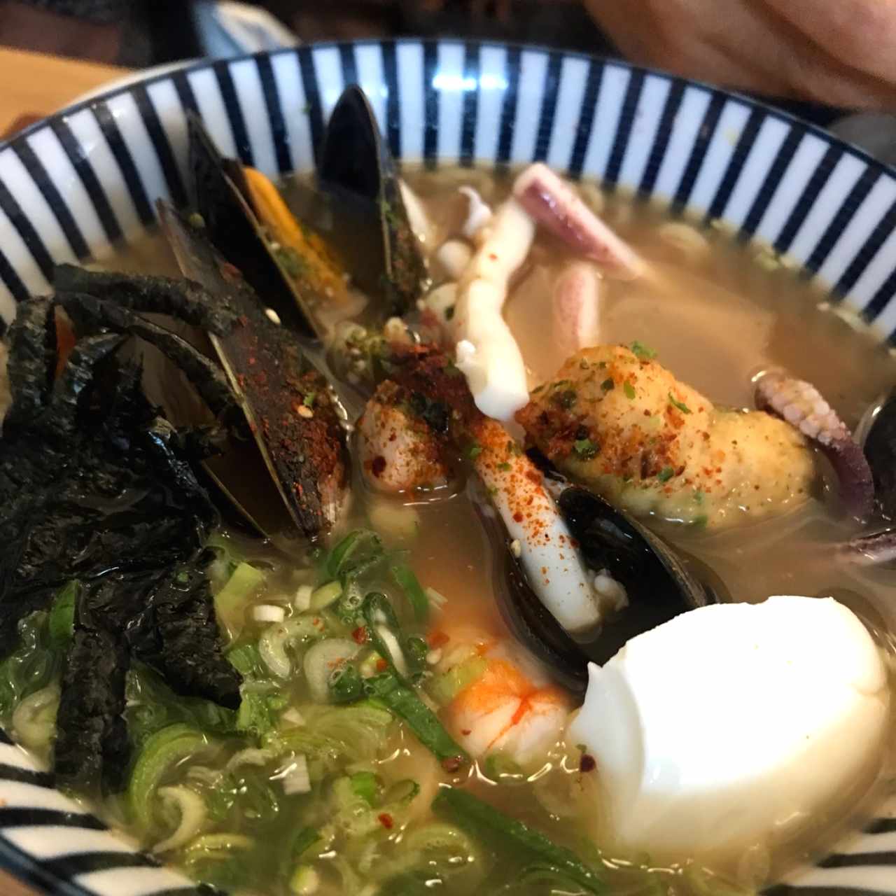 ramen de mariscos