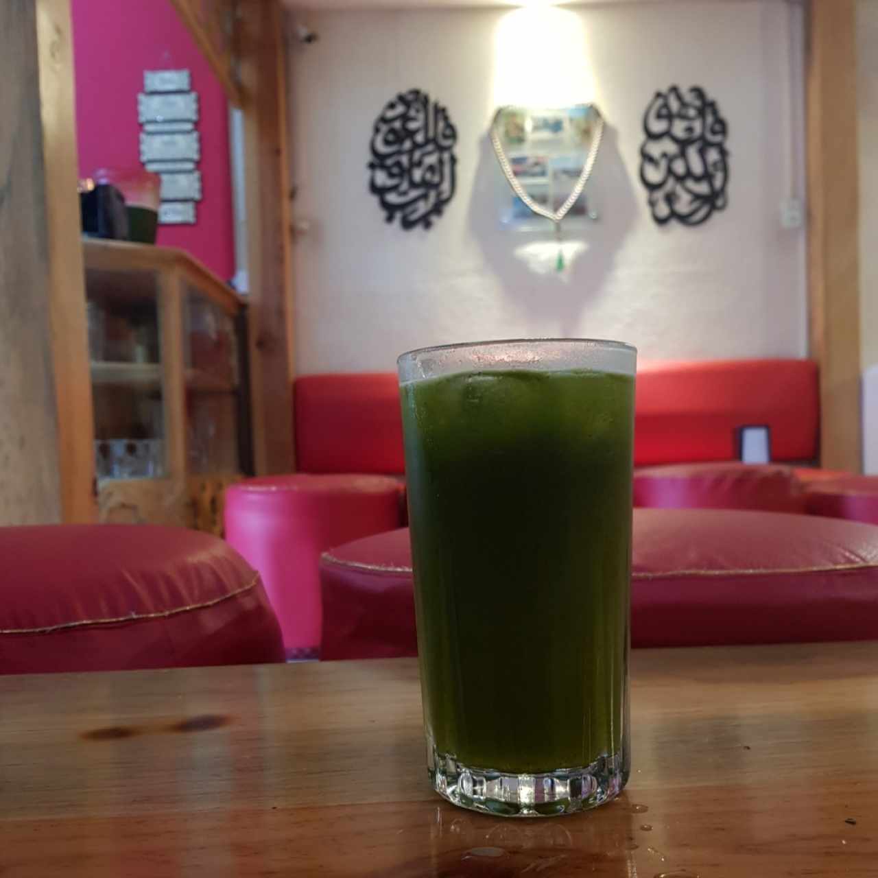 Limonada con menta