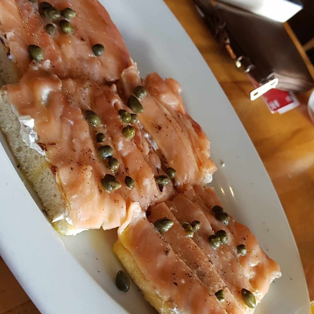 Smoked Salmon Flatbread