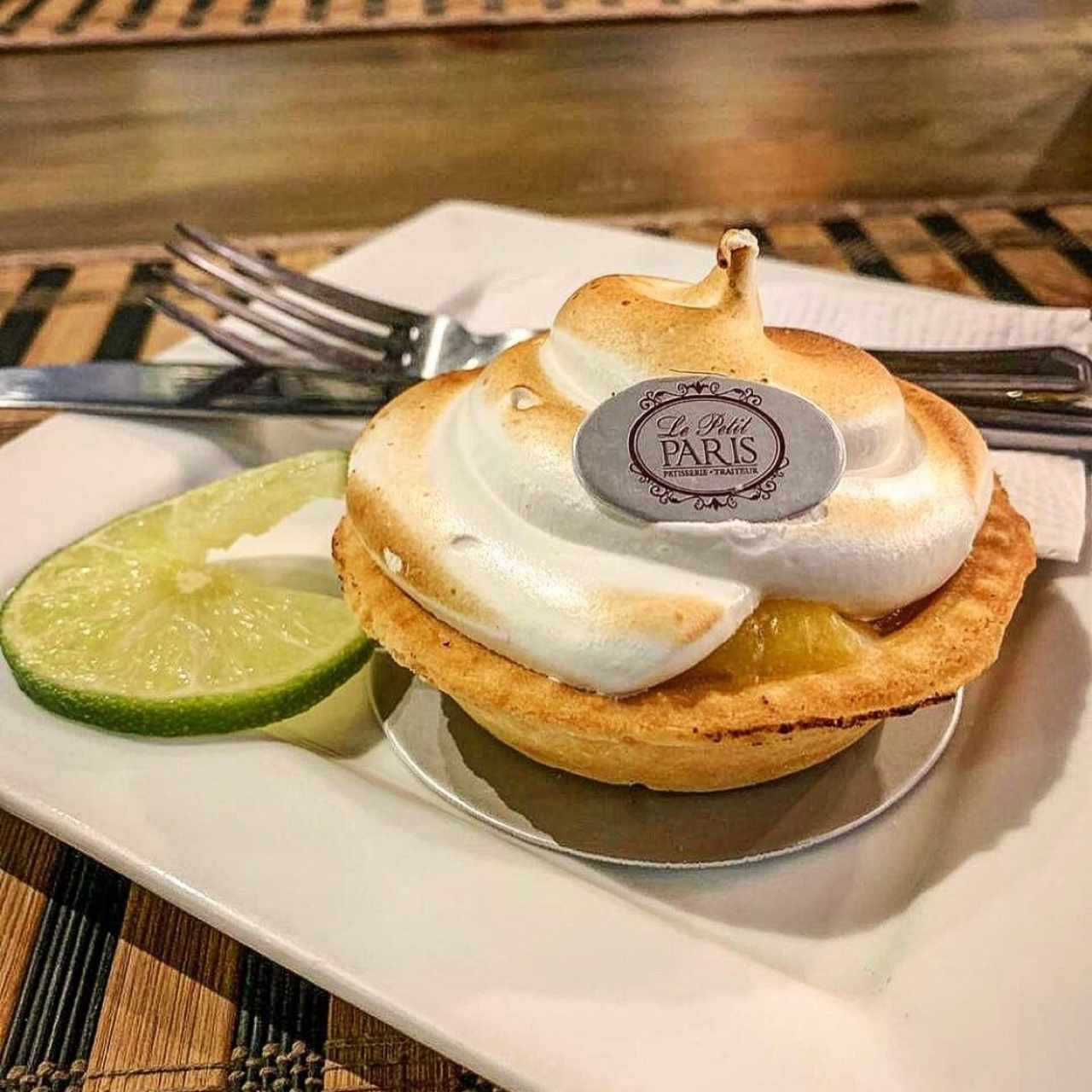 tartaleta de limón
