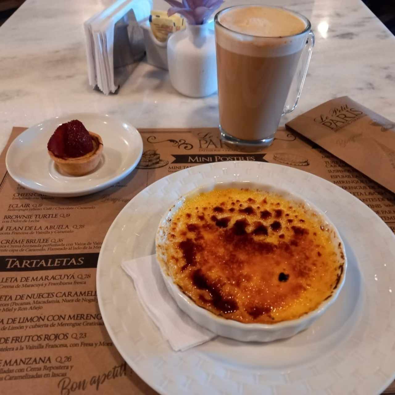 Postres - Créme Bruleé