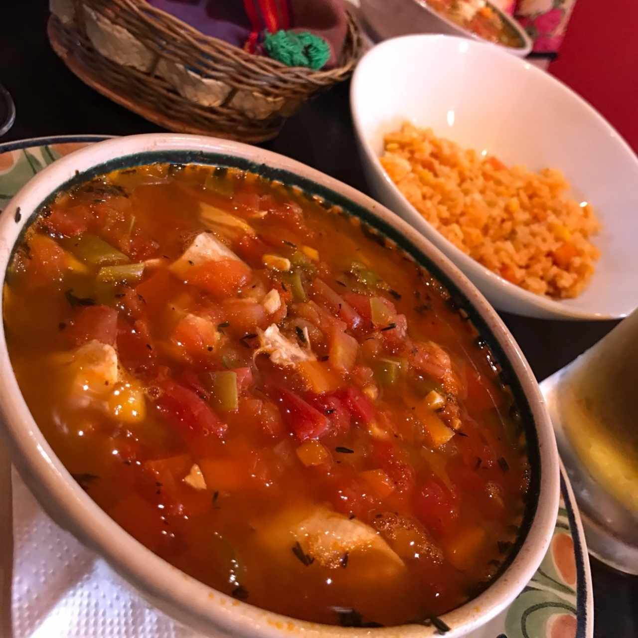 Sopas - Caldo Tlalpeño