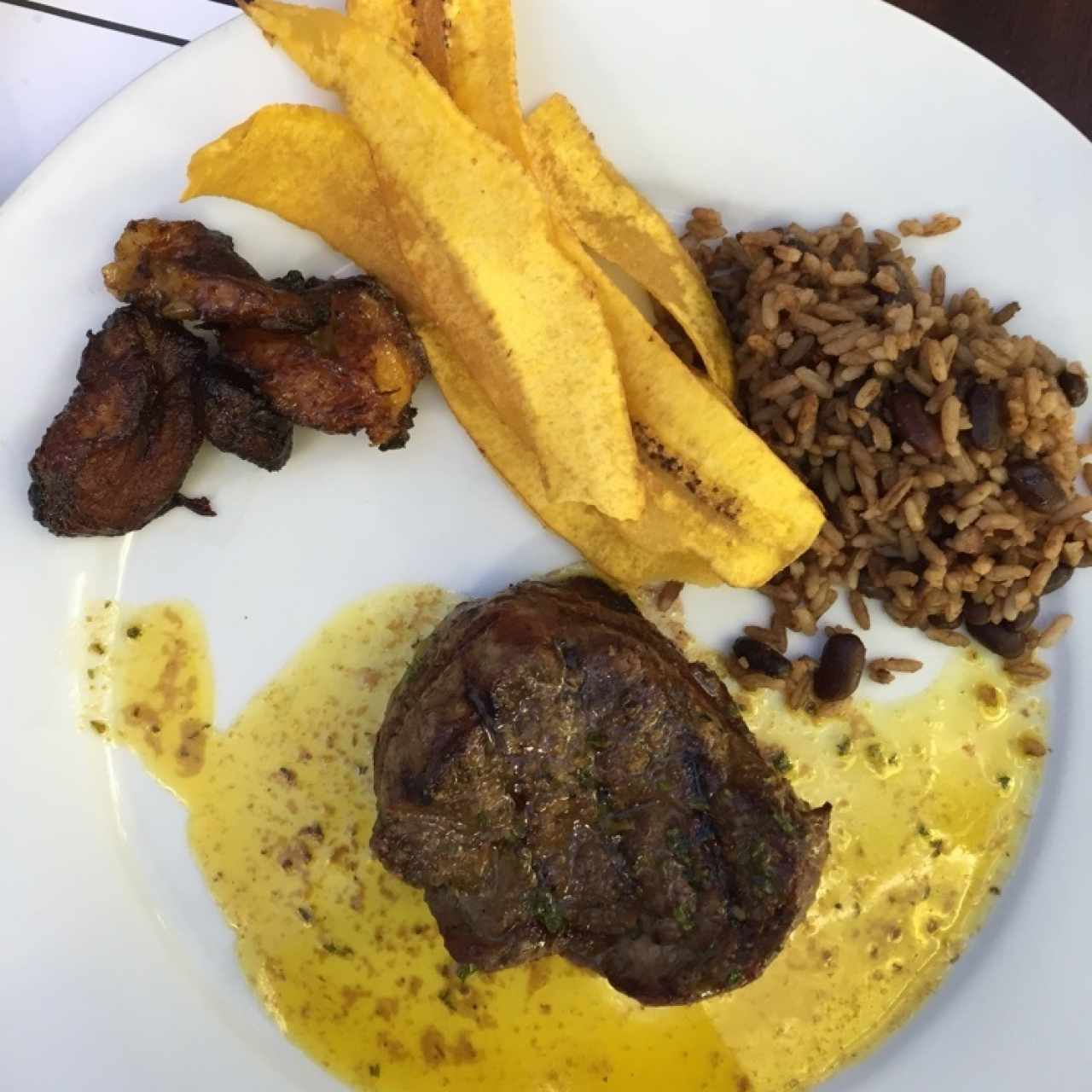 Lomito corte grueso en salsa Presidente