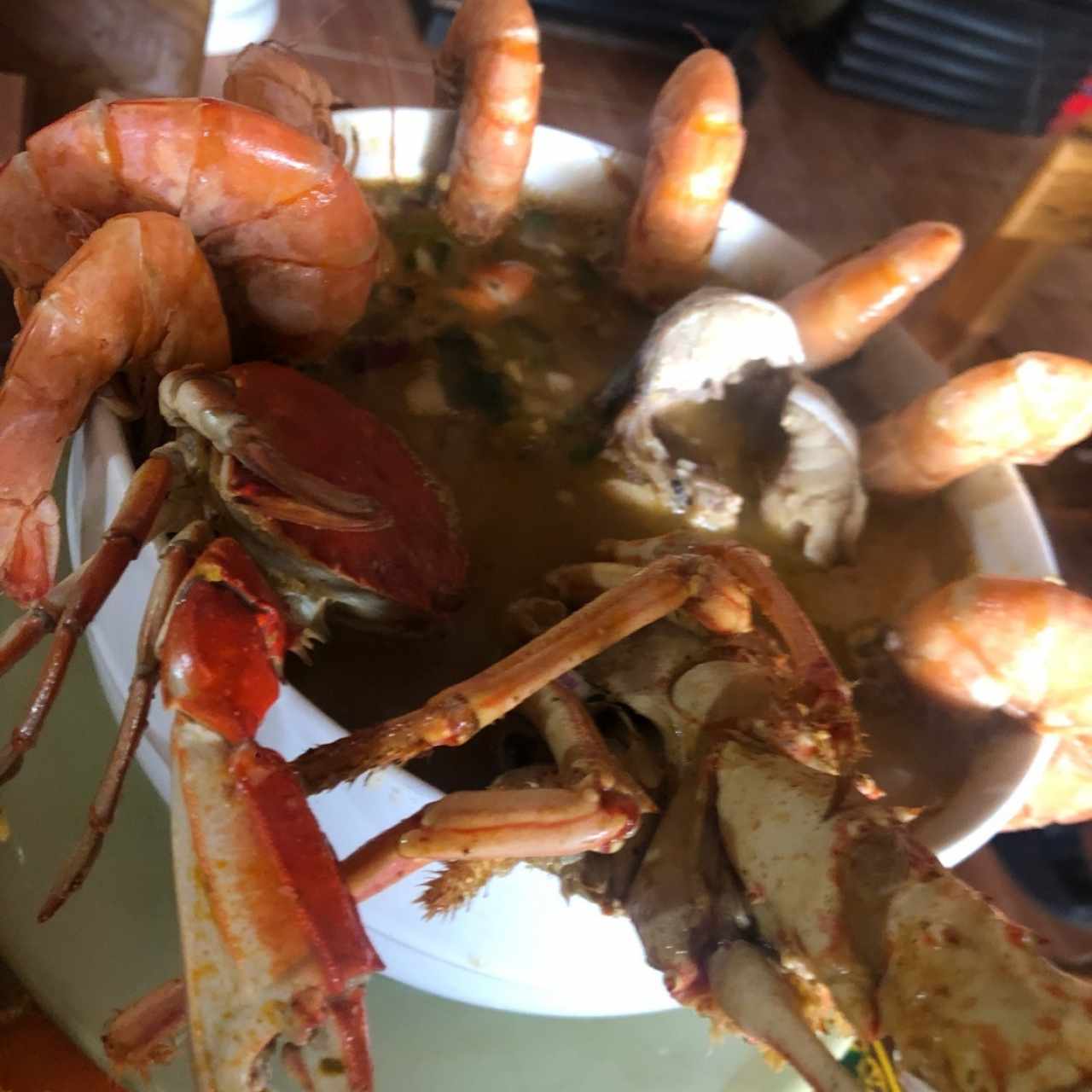 Caldo de Mariscos
