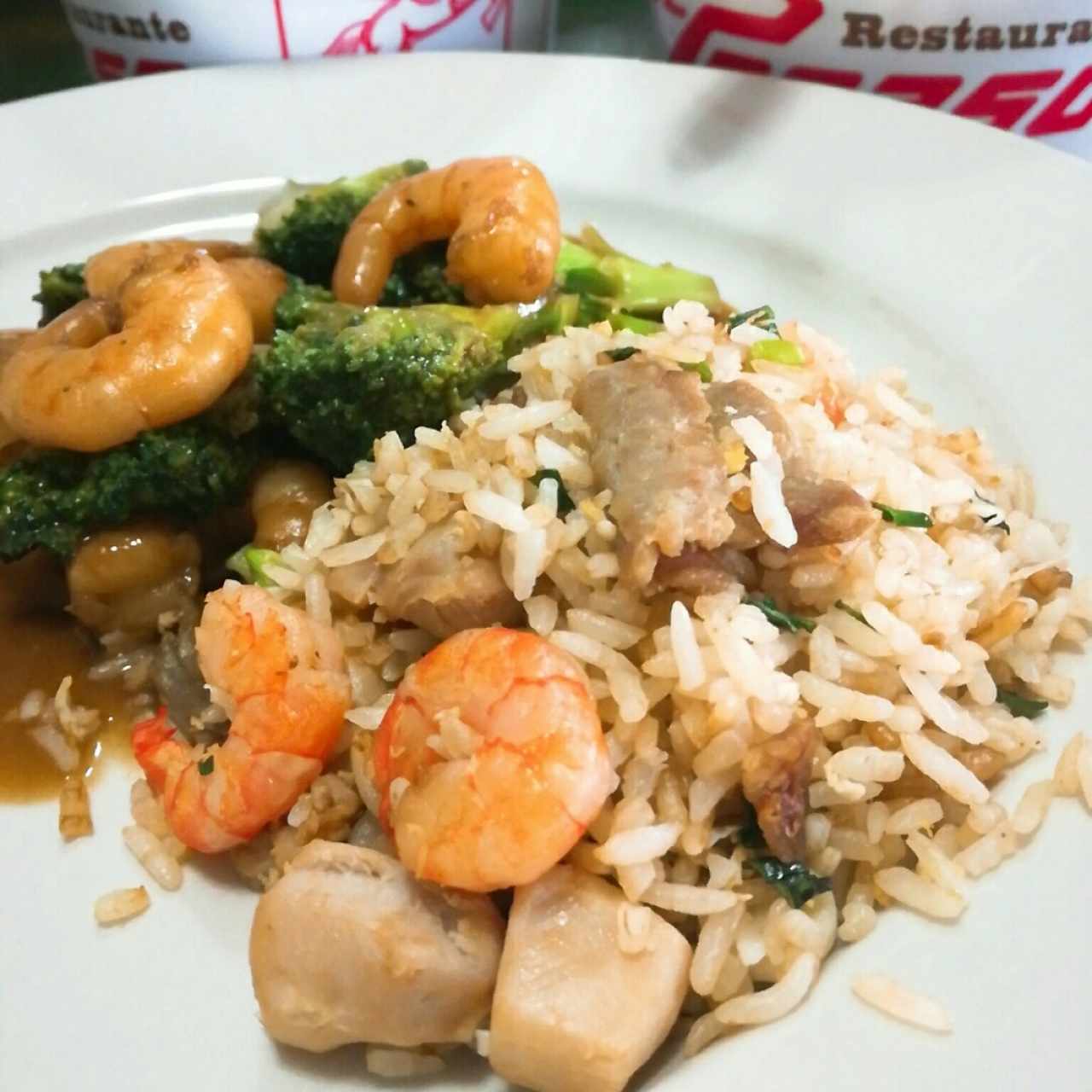 Arroz con Camarones