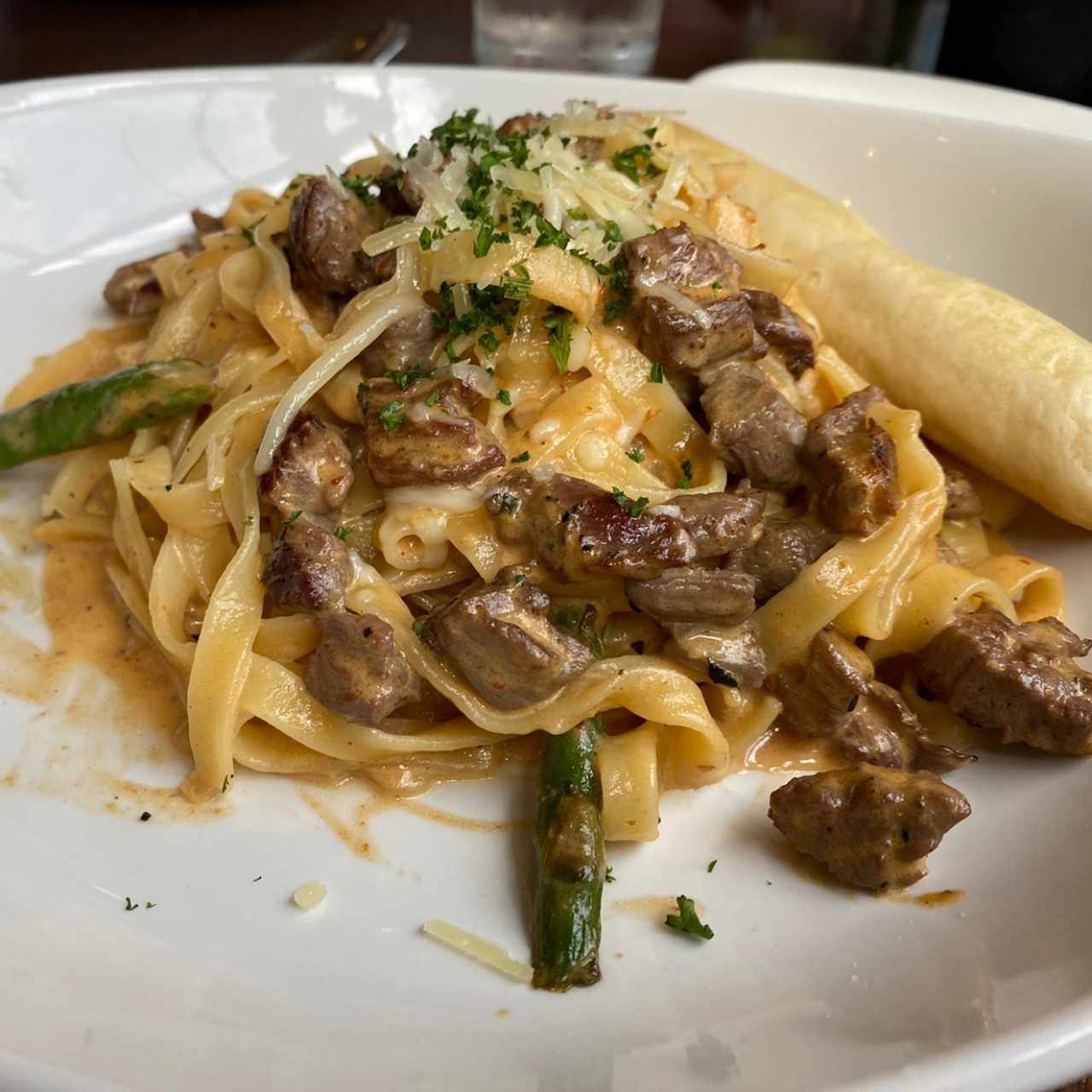 Pasta - Fettuccine Brucia