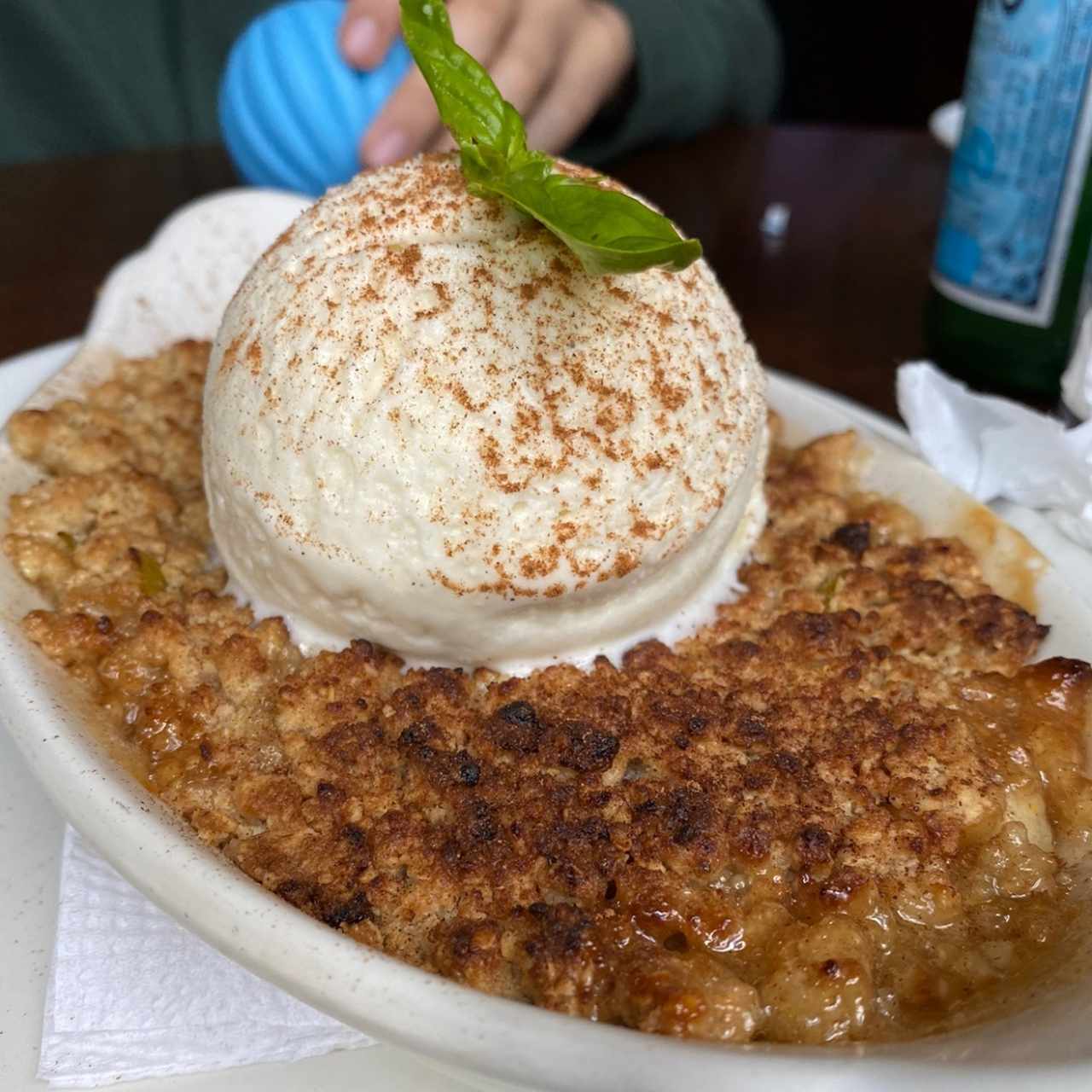 Tosto Francese con Manzana