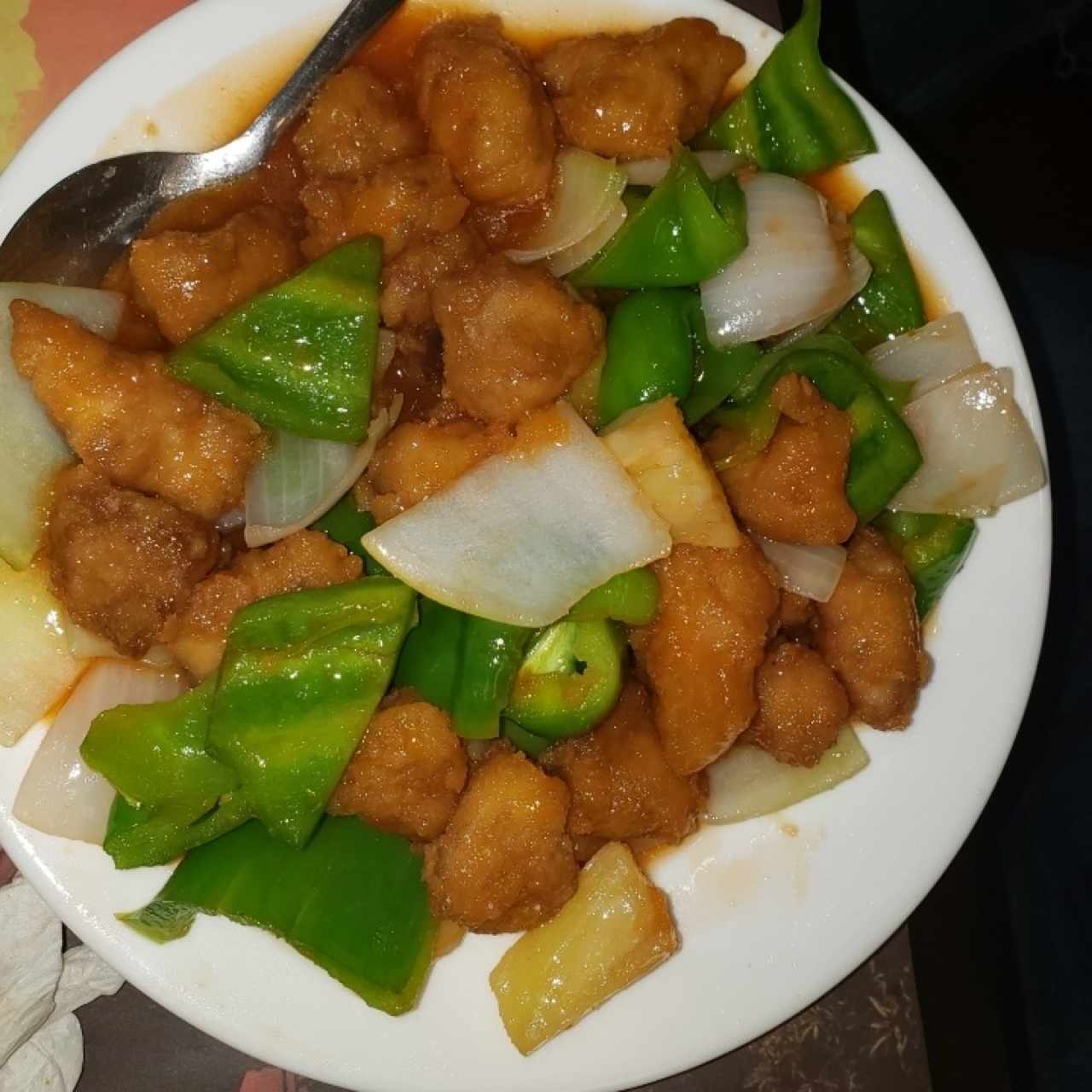 Lomo de Cerdo con Piña