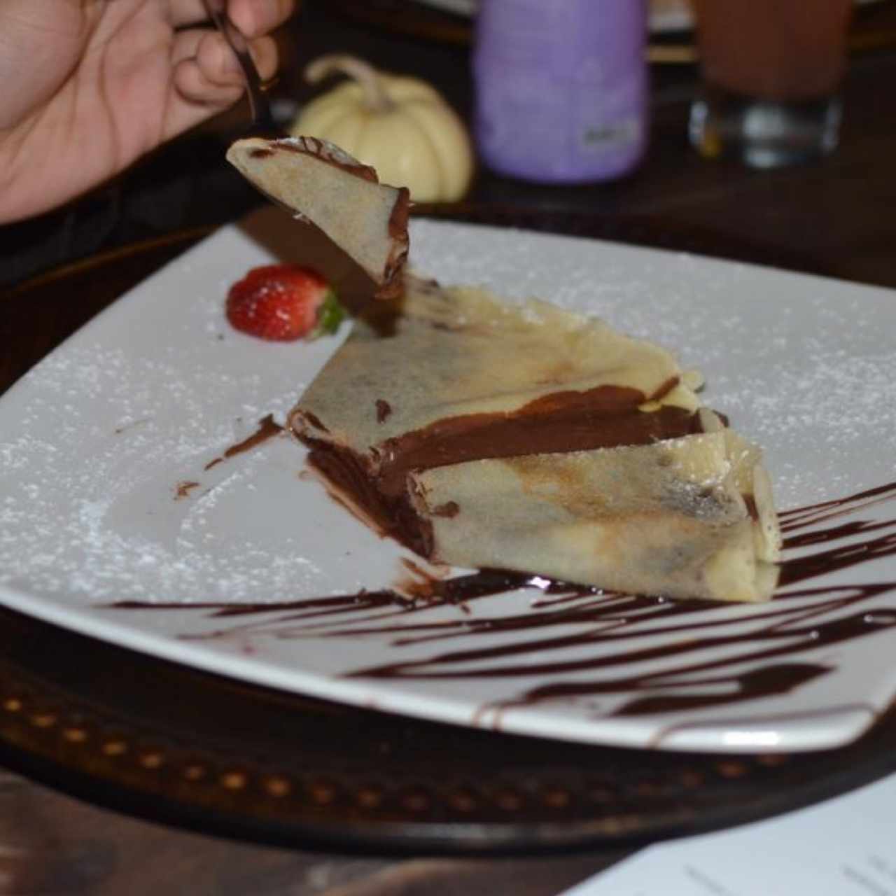 crepe de nutella