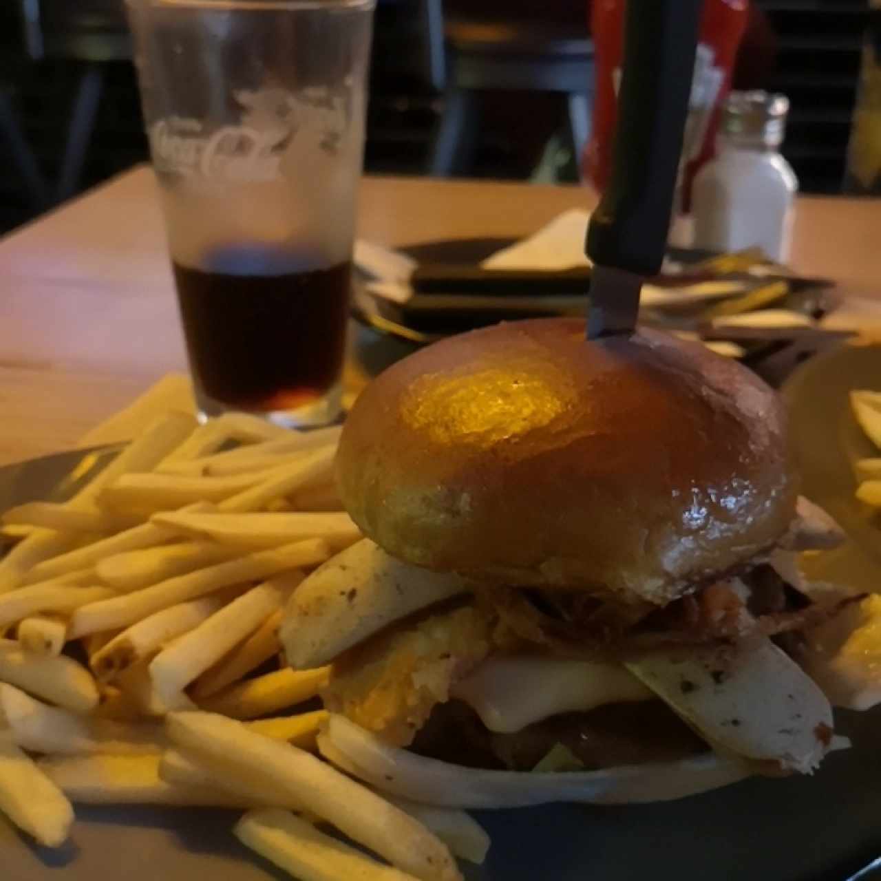 hamburguesa La Alemana