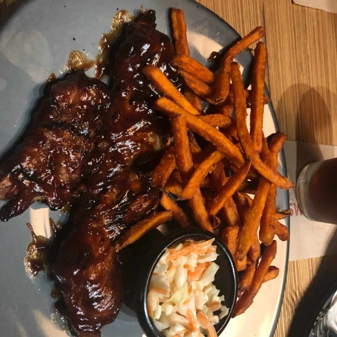 Baby Back Ribs. Basket