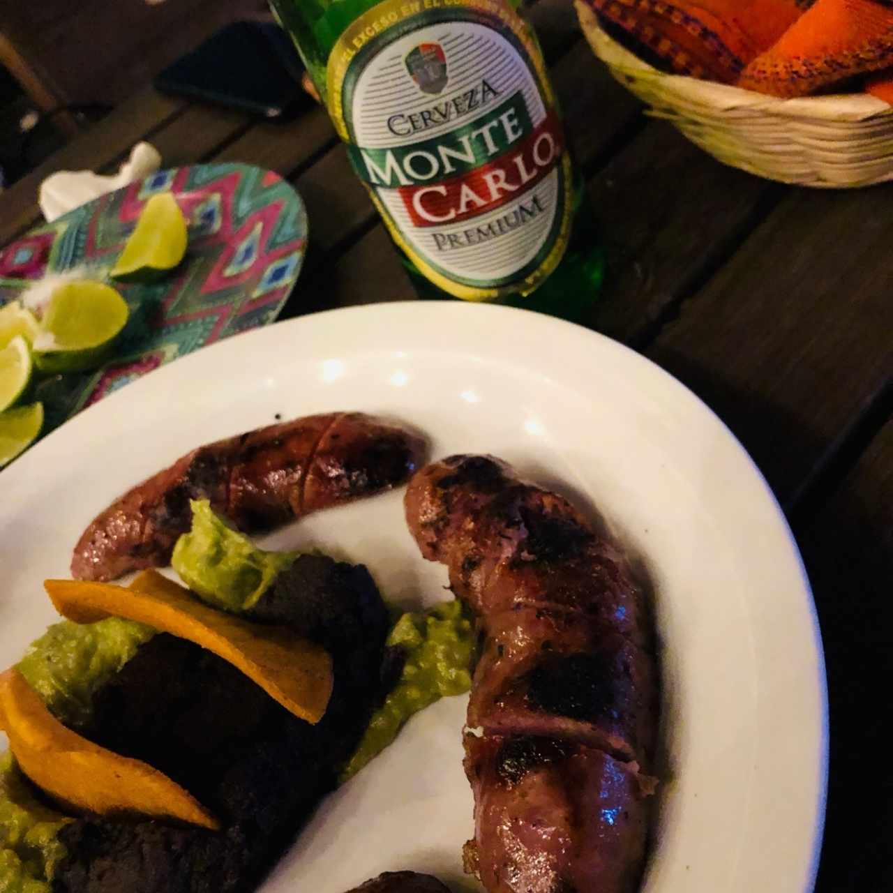 plato de longaniza 