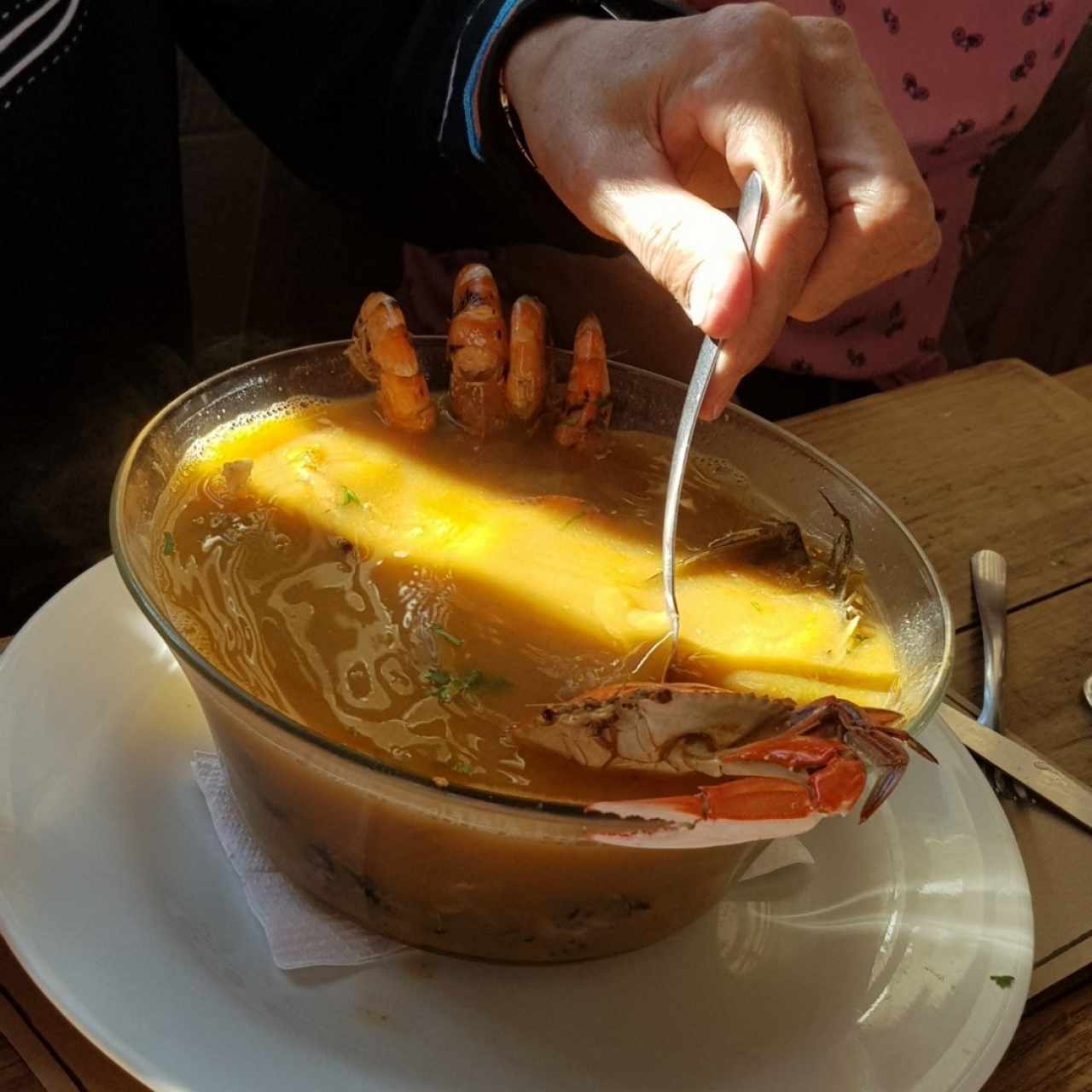 Caldo de Mariscos