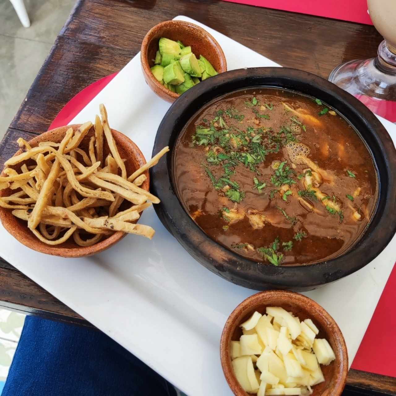 Sopa de Tortilla con pollo 