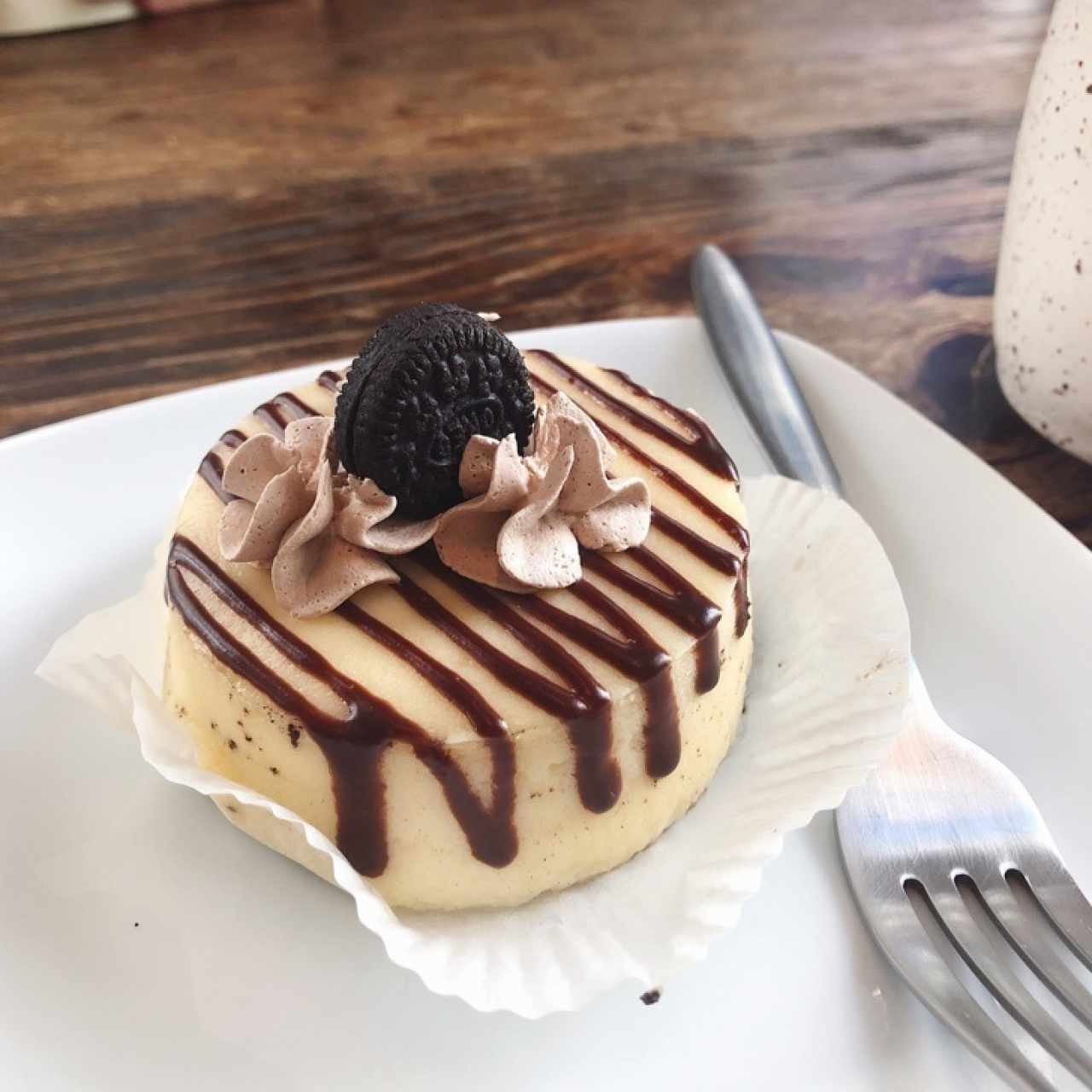 cheesecake de oreo