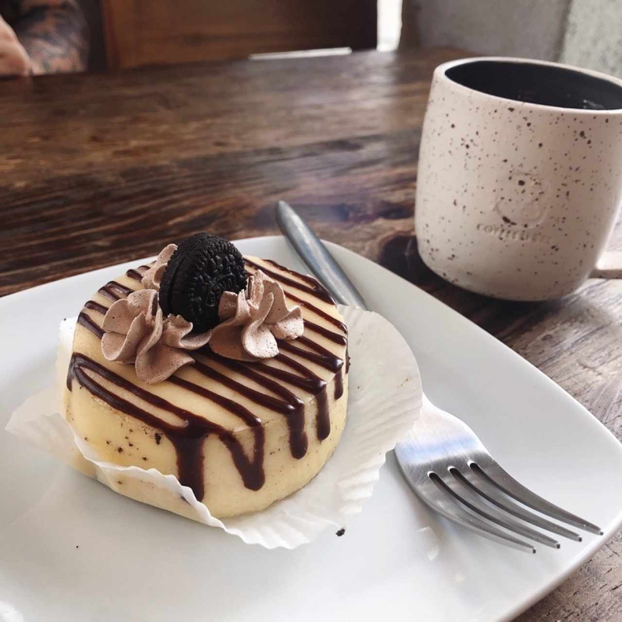 Cheesecake y V60