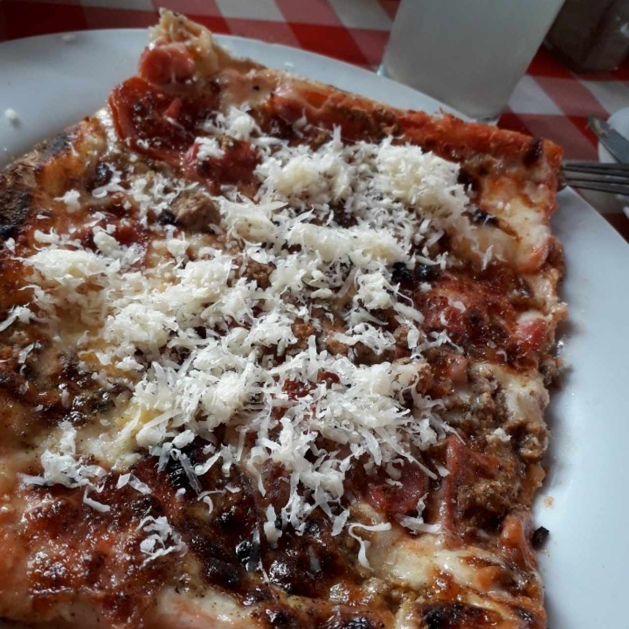 Pizza Mixta Con Extra Queso 🧀 