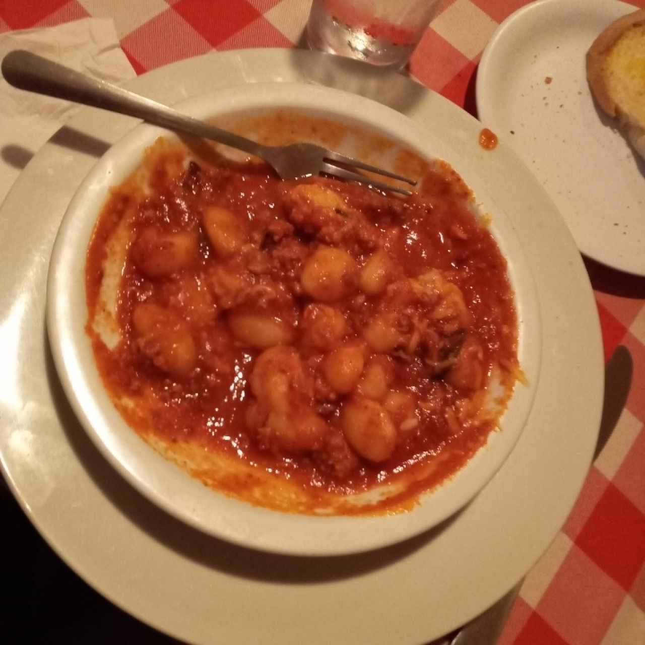 Gnocci a la bolognesa