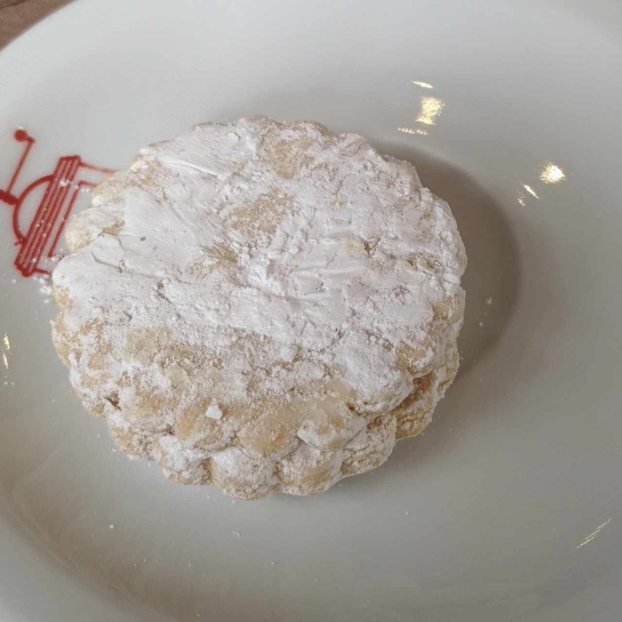 Alfajor de coco.
