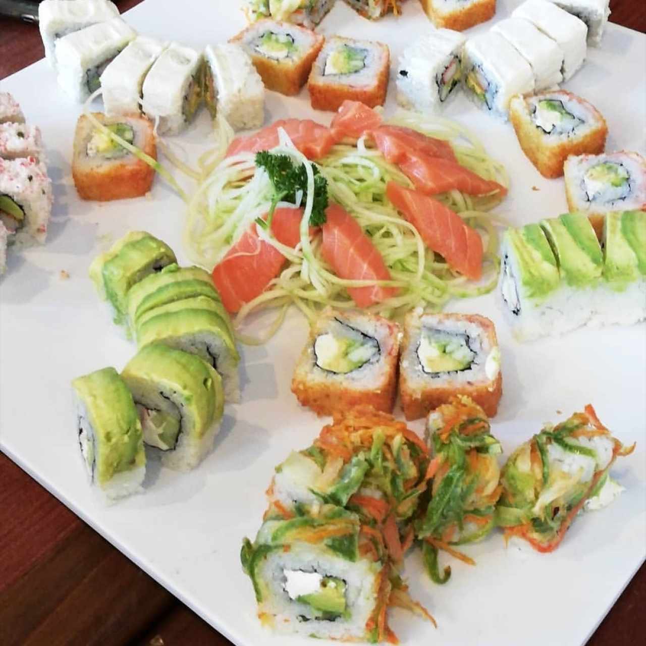 combo de diferentes rollos 