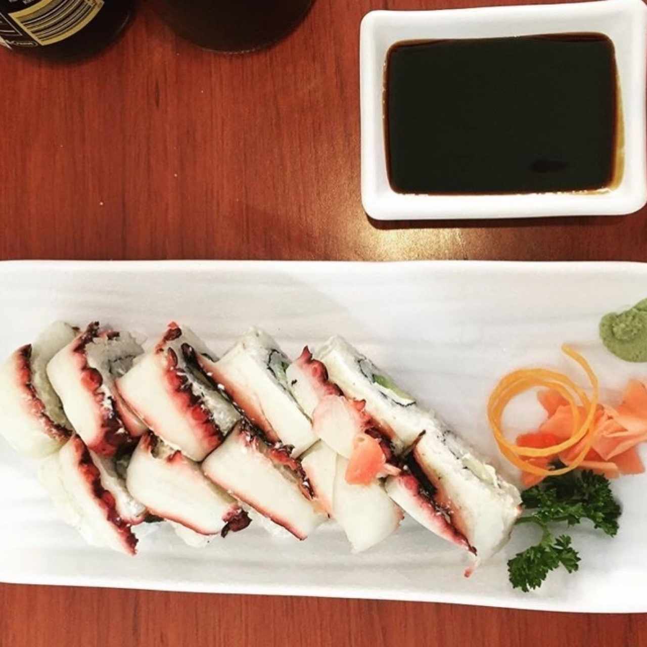 sushi de pulpo