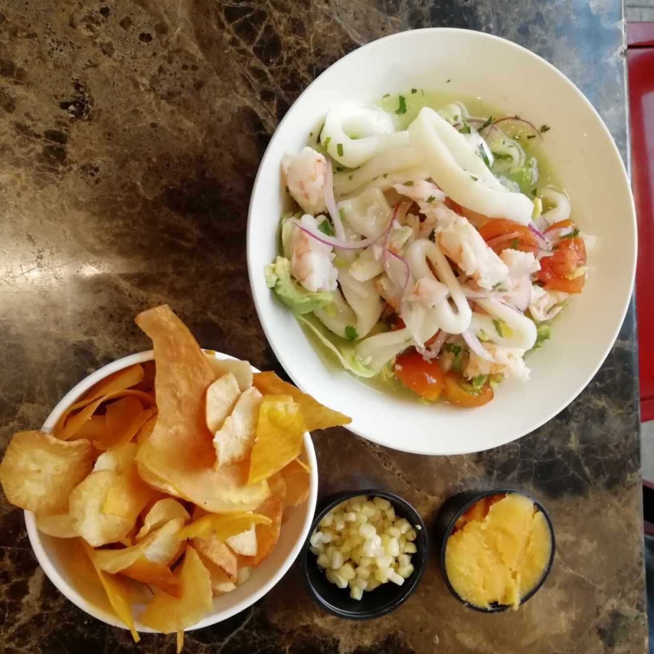 Ceviche de mi tierra, mixto