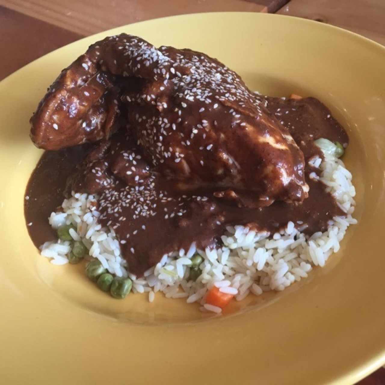 Pollo en Mole Poblano