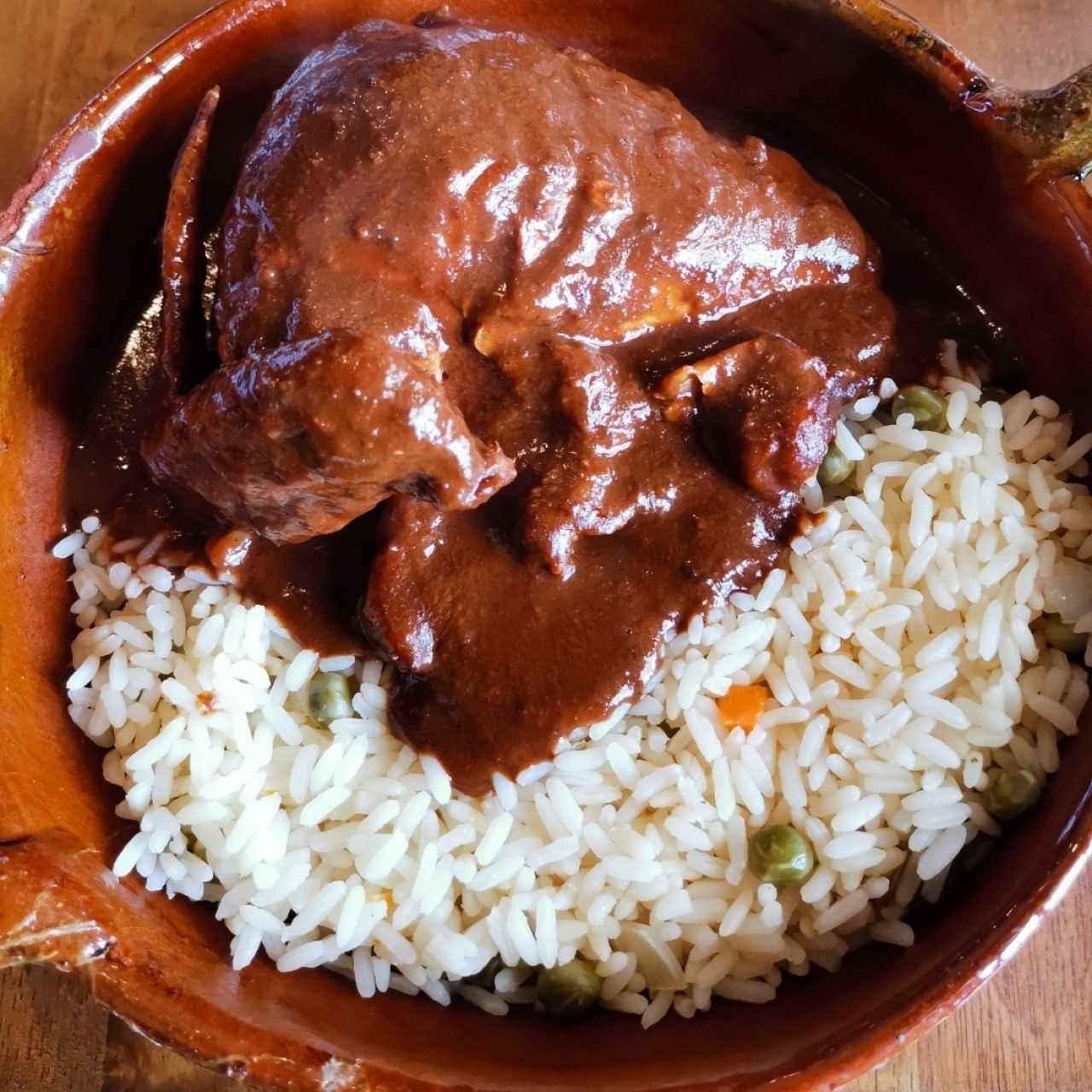 Pollo en Mole Poblano