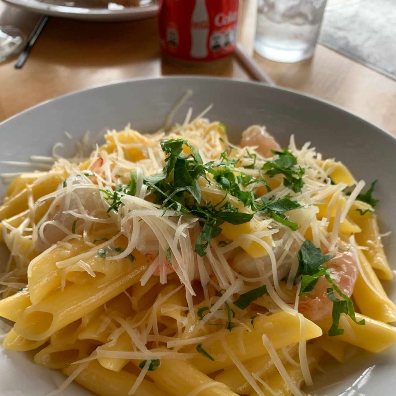 Especials - Alfredo pasta Shrimp