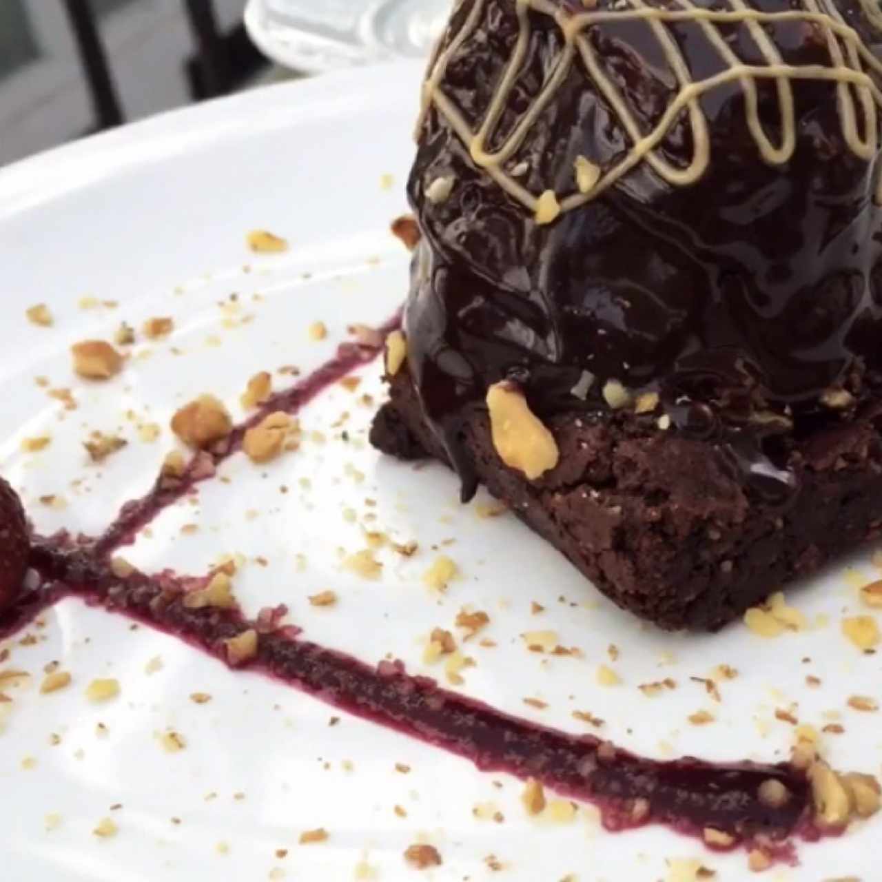 Postres - Peanut butter brownie