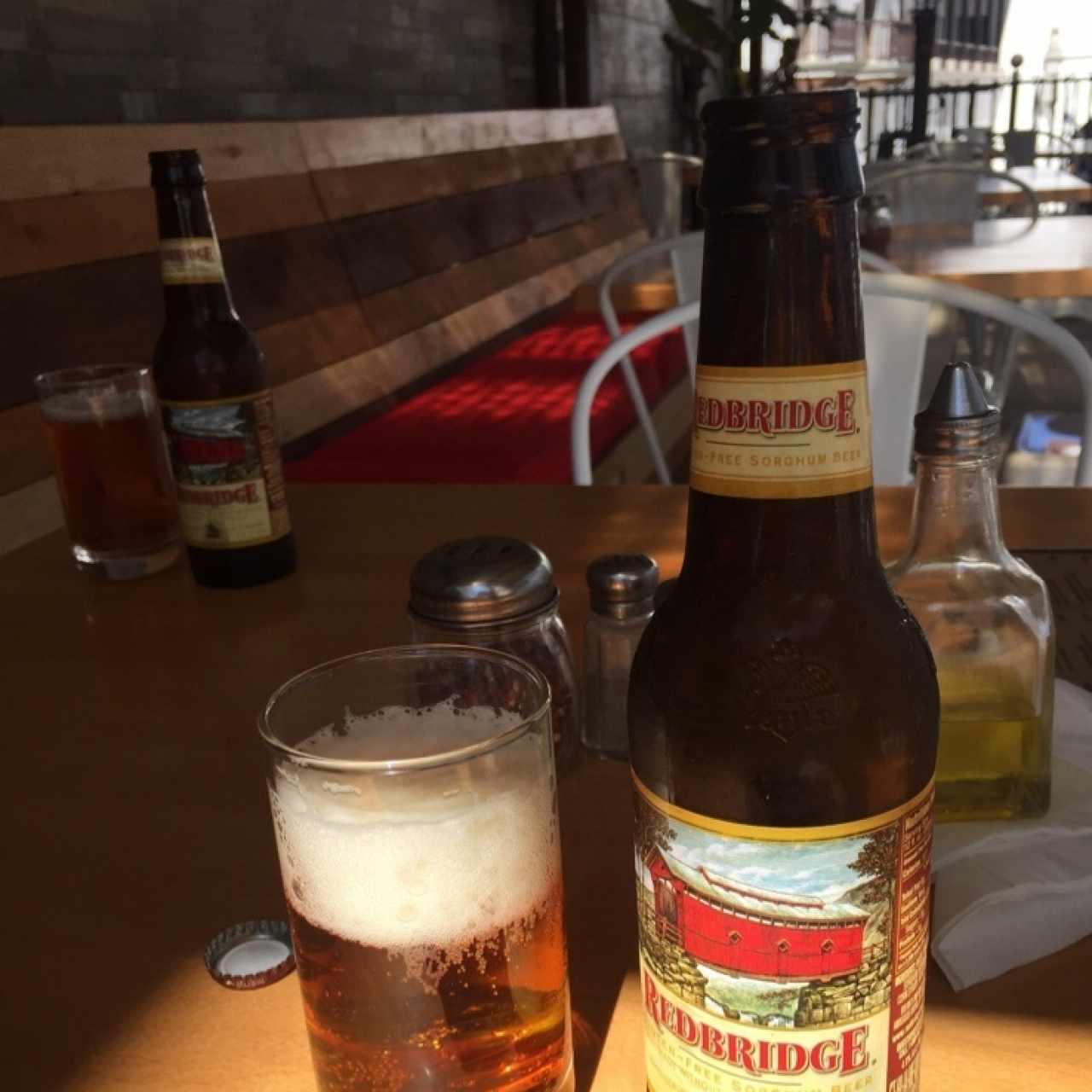 Cerveza sin Gluten RedBridge 