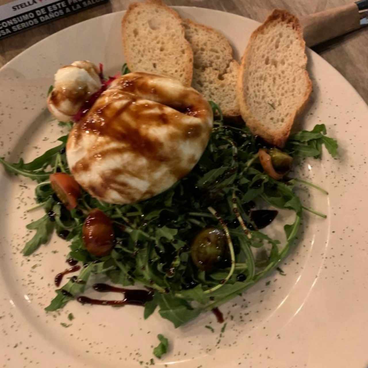 Entradas - Fresh Burrata