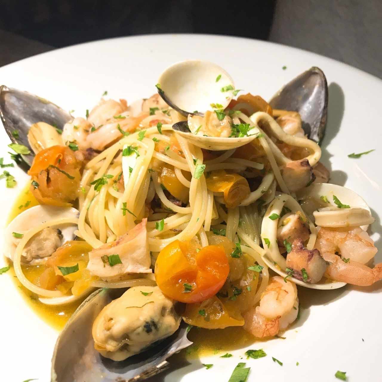 Spaghetti ai frutii di mare