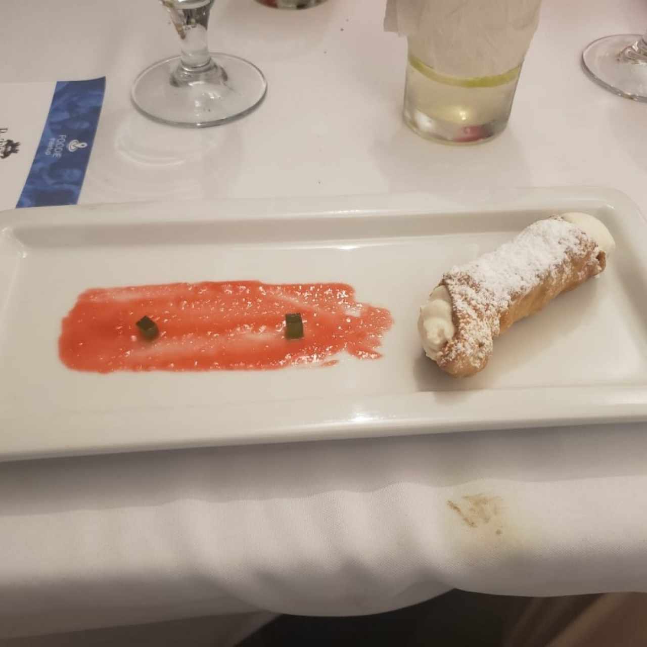 Postres - Canollo Siciliano