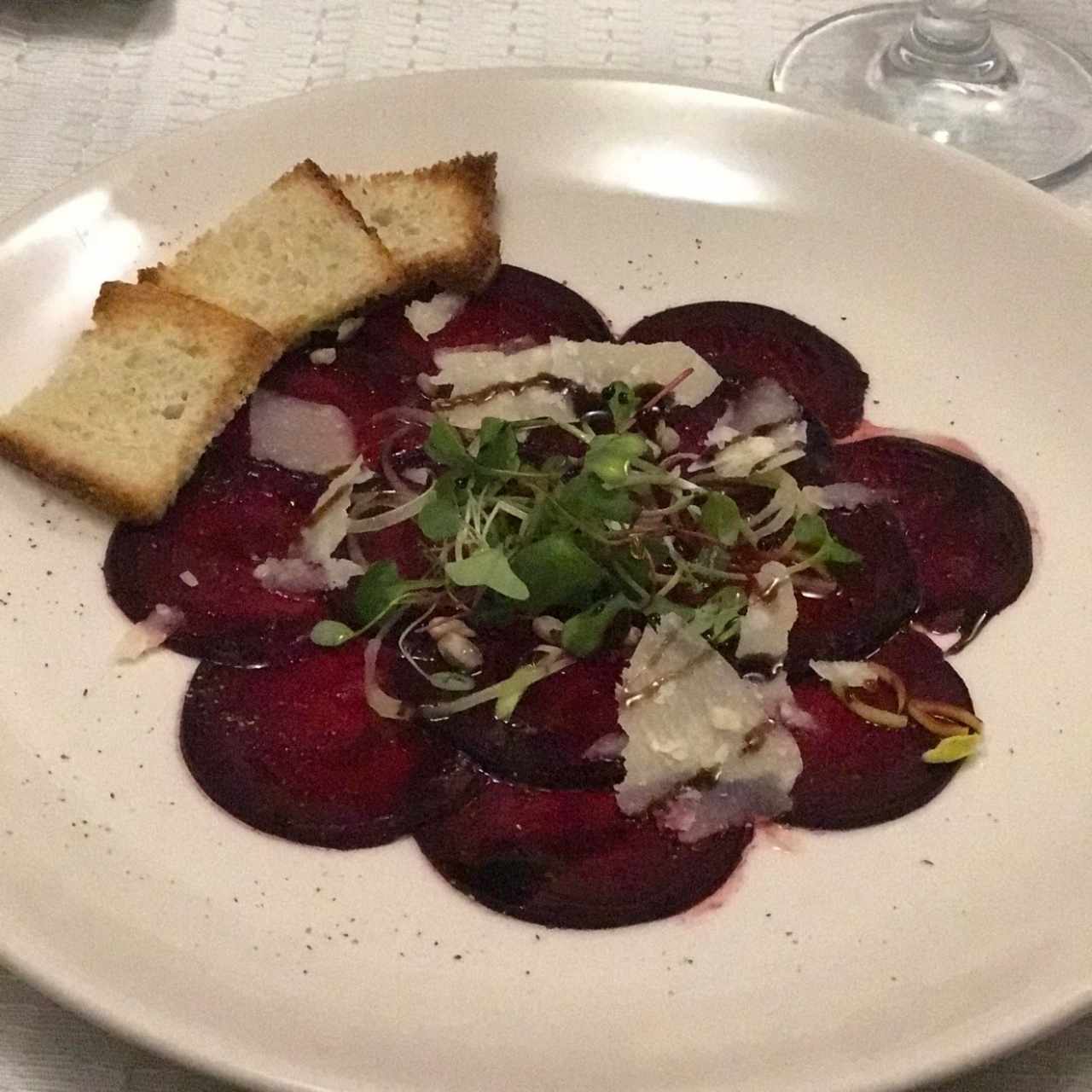 Carpaccio de Remolacha